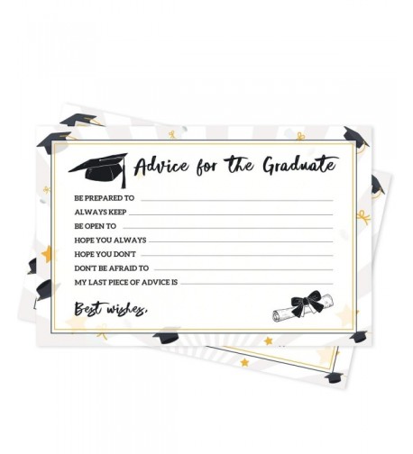 Graduation Party Advice Cards Decorations