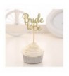 Glitter Cupcake Toppers Wedding Bridal