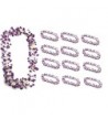 Purple Hawaiian Garland Artificial Flowers