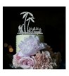 Beach Wedding Toppers Romantic Personalized