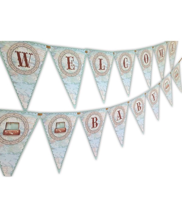 Little Traveler Shower Banner Pennant