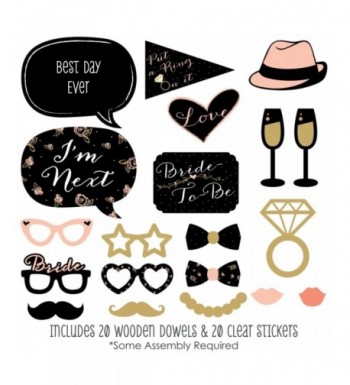 Cheapest Bridal Shower Party Photobooth Props