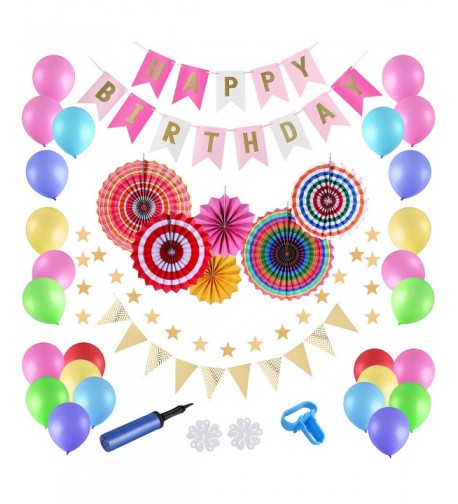 Birthday Decoration Supplies Decorations Balloons