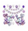 balloons Lavender Lanterns decorations Birthday