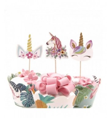 DPIST Unicorn birthday supplies decorations