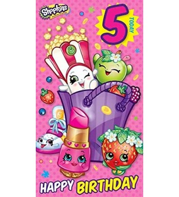 Shopkins age today birthday card