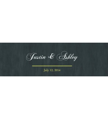 Modern Wedding Bottle Labels Engagement