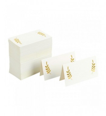 Gold Foil Table Place Cards