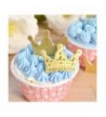 Golden Cupcake Toppers Decoration Birthday