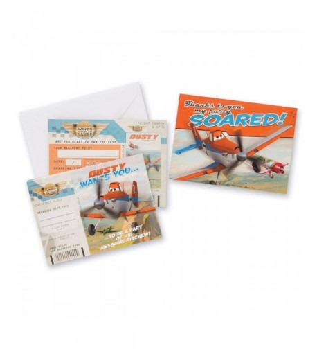 Disney Planes Invitations Thank You Cards