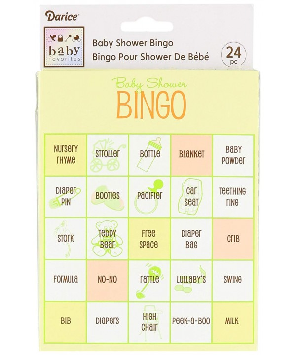 Darice Shower Bingo Supplies Assorted