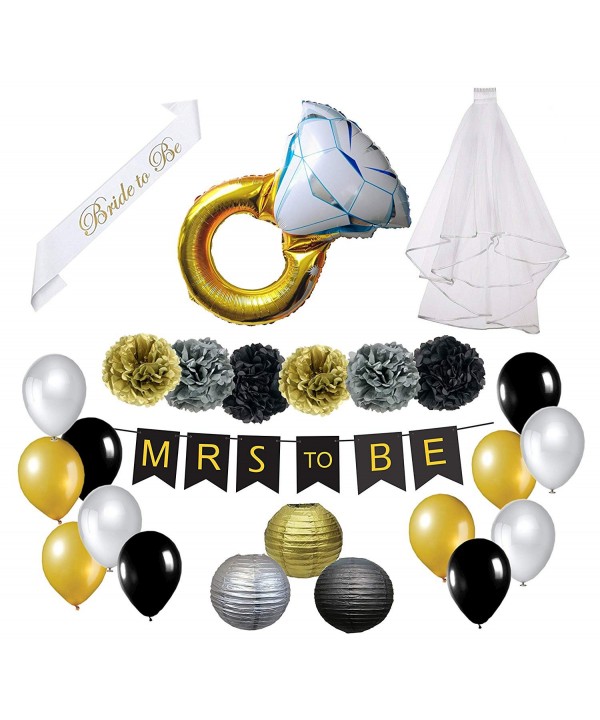 Bachelorette Decorations Classy Silver Supplies