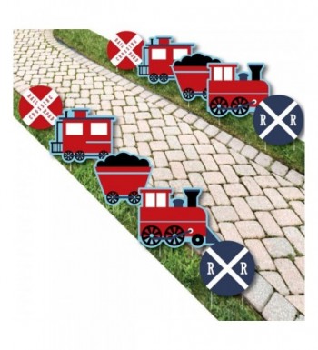 Railroad Party Crossing Decorations Birthday