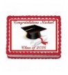 Graduation Edible Frosting Cake Topper