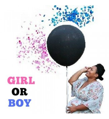 Meo Gender Confetti Balloons Decoration