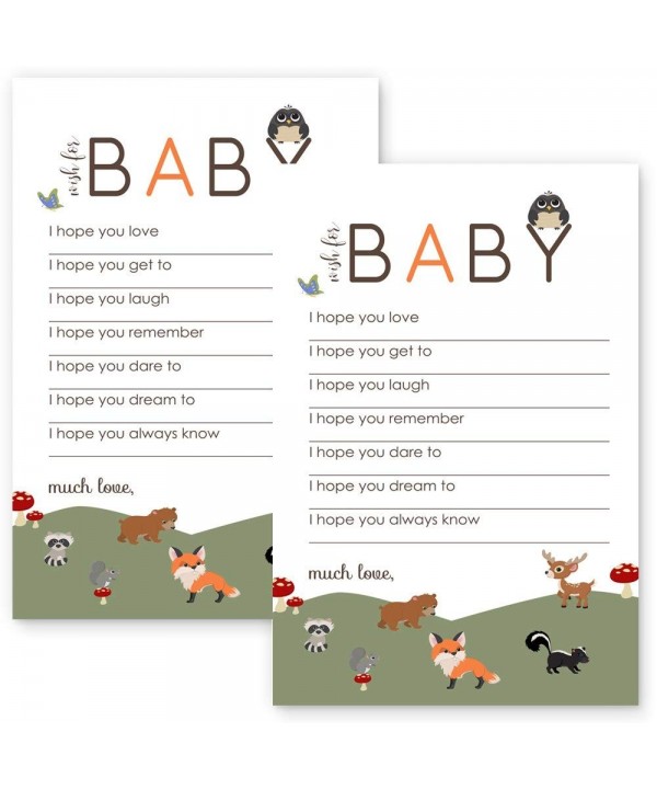 Woodland Wishes Baby Shower Game