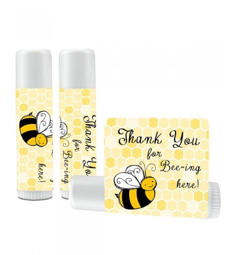 12 Bee Lip Balm Favors