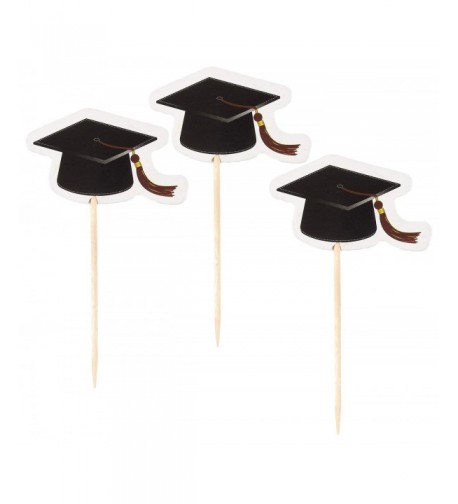 Bamboo Cocktail Picks Graduation Toothpicks