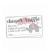 Elephant Diaper Raffle Tickets Count