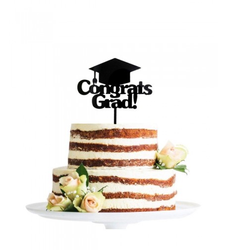 Congrats Grad Cake Topper Graduation