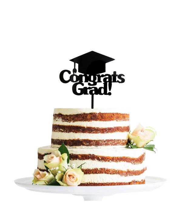 Congrats Grad Cake Topper Graduation