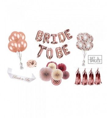 Bridal Decorations Bachelorette Balloons Confetti