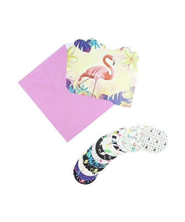 Flamingo Invitation Envelops Invitations Birthday