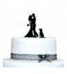 Buythrow Bride Silhouette Wedding Topper