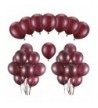 Hestya Burgundy Balloons Metallic Decoration